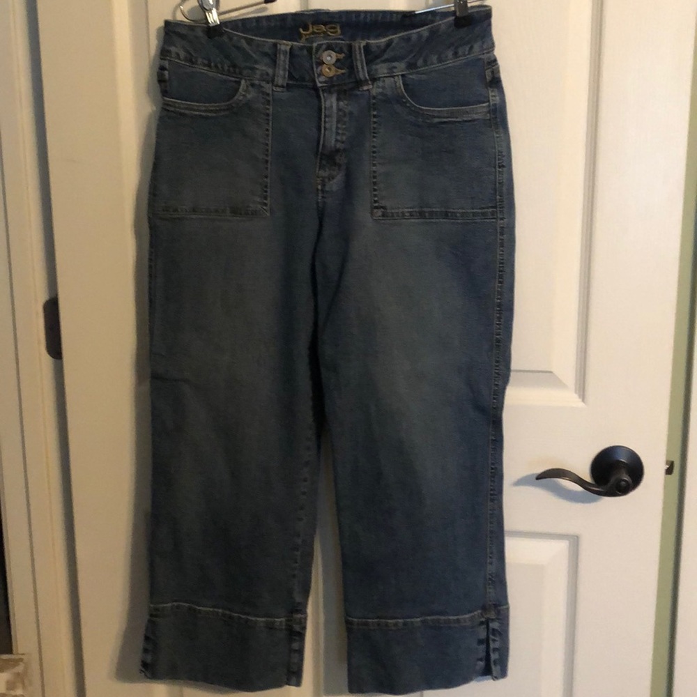 Jag jean capris Women’s size 10 stretch
